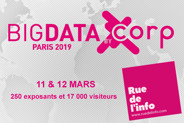 Big Data Paris revient les 11 & 12  mars 2019 pour sa 8ème édition