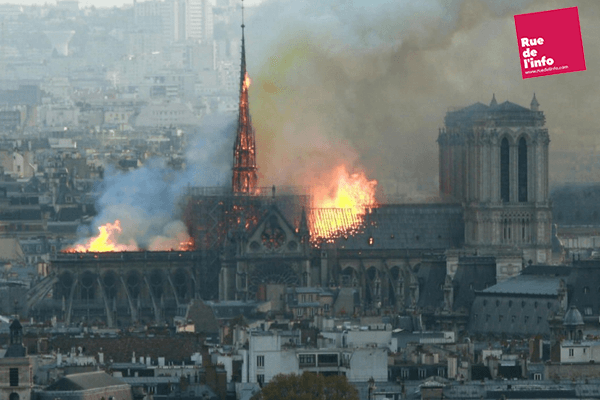 Incendie de Notre-Dame de Paris 15 avril 2019