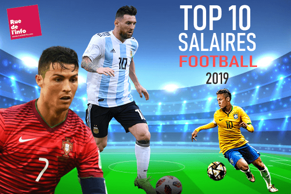 Les 10 plus gros salaires des joueurs du football mondial en 2019