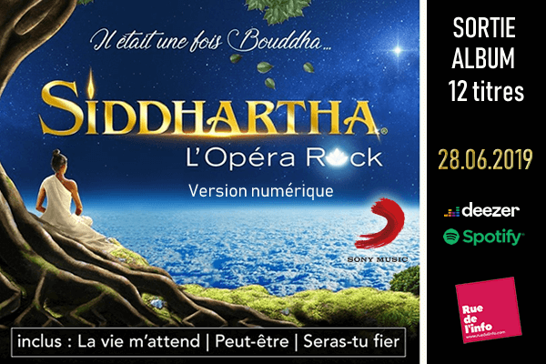 Téléchargez l’album numérique Siddhartha L’Opéra Rock