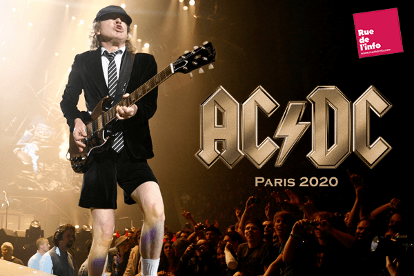 Thank Flight grandmother AC/DC : Concert au Stade de France 2020 - Rue de l'info