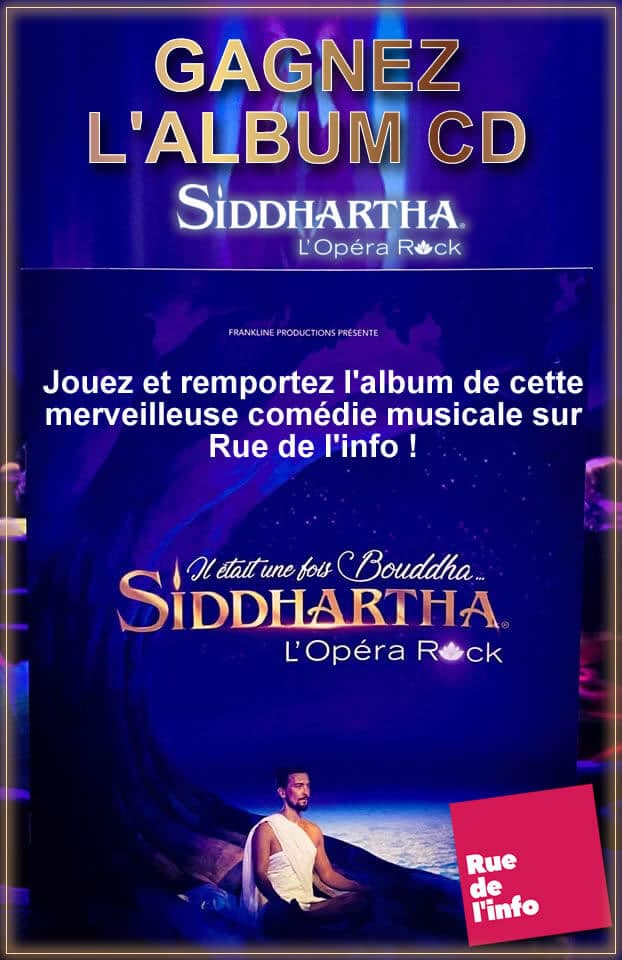 Gagnez l’Album Siddhartha l’Opéra Rock !