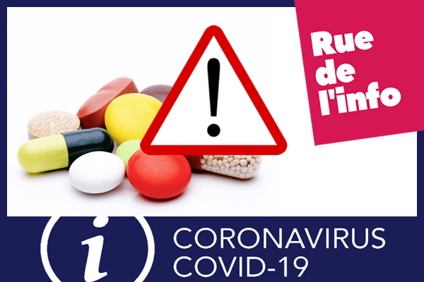 Vérifier la compatibilité de votre médicament avec les symptômes du Covid-19