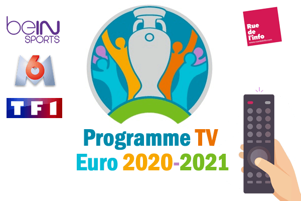 Programme TV des matchs de l’Euro 2020-2021 de Football