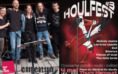 Houlfest #3 : Emenya de retour en concert le 4 mai !