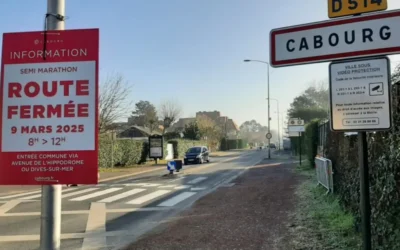 Impact de la circulation et du stationnement lors du semi-marathon de Cabourg